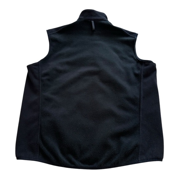 Running Room Vest Zip Up Fleece Reversible Blue Black - Size XL - Picture 4 of 12